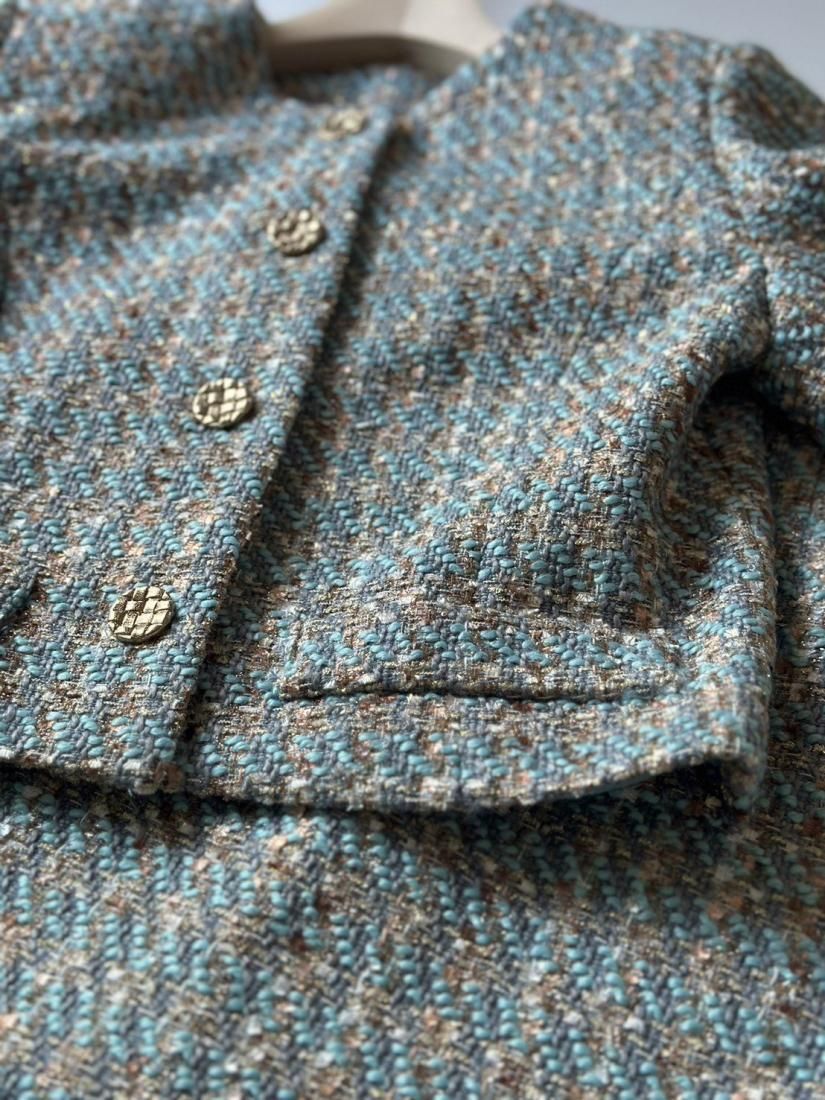 ジャケット・アウター BIRTHDAY BASH KR NOCOLLAR TWEED JACKET KR TWEED NO COLLAR JACKET SETUP - BIRTHDAY BASH