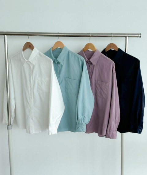 KR COTTON CORDUROY SHIRT TOPS