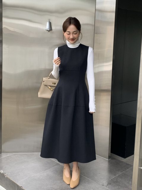 EMILIA VOLUME DRESS