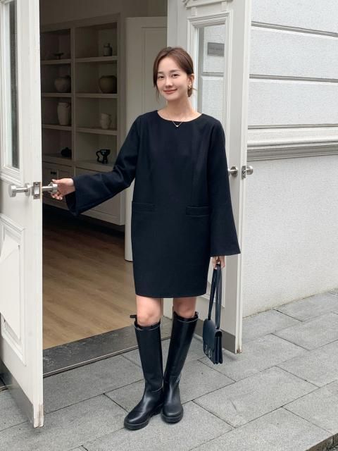 A LINE LADY RIBBON DRESS - BIRTHDAY BASH
