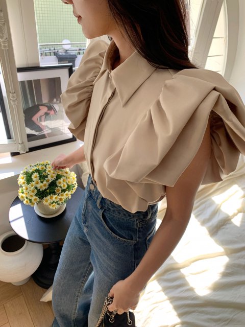 WHIP SLEEVE SHIRT TOPSPRICE