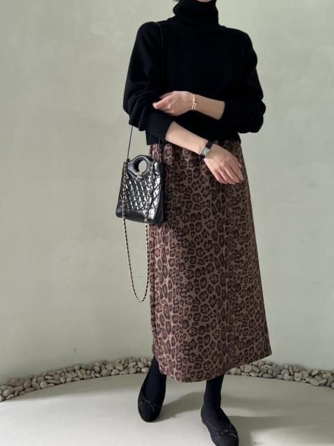 KR LEOPARD SKIRT