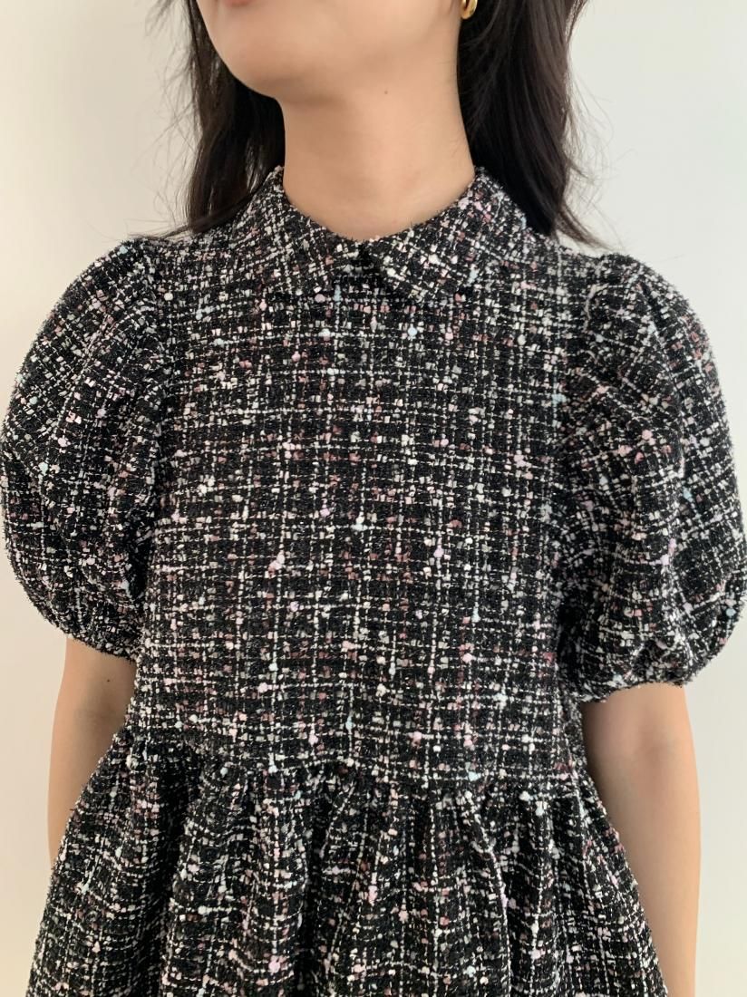代引き人気 PEARL CLARISSE TWEED BUTTON BASH BIRTHDAY - TOPS トップス