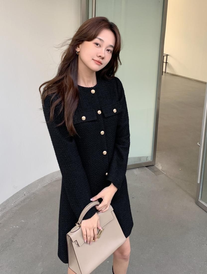 お歳暮 2024 JACKET COLLAR NO TWEED DRESS BASH BIRTHDAY - ジャケット・アウター