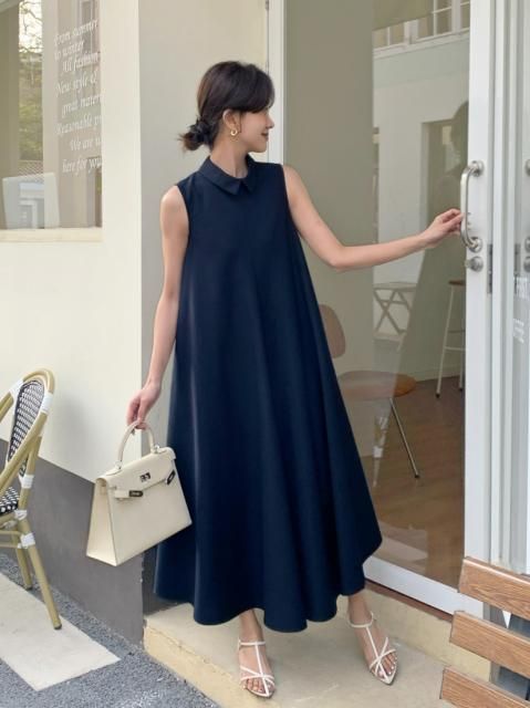 EIMY COLLAR DRESS