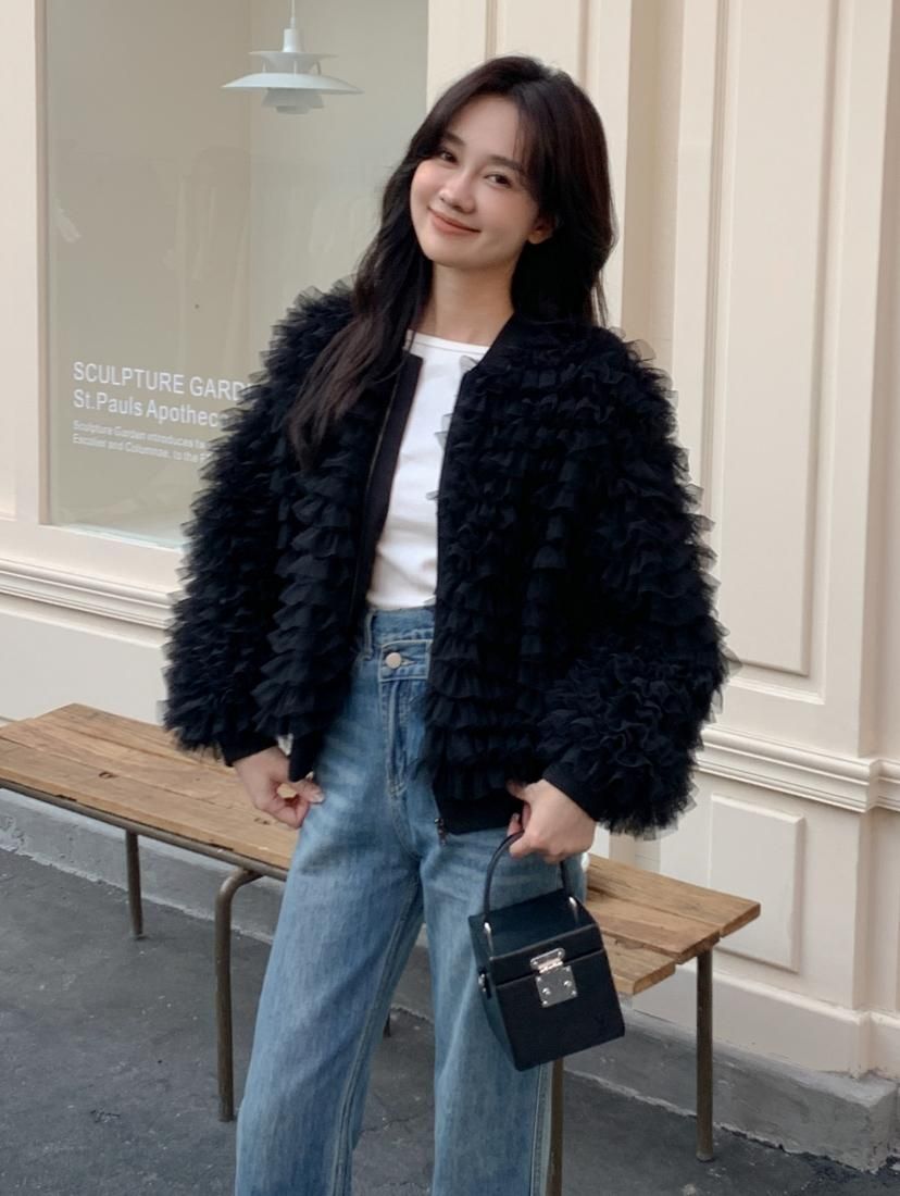 ADORABLE TULLE FRILL BLOUSON - BIRTHDAY BASH