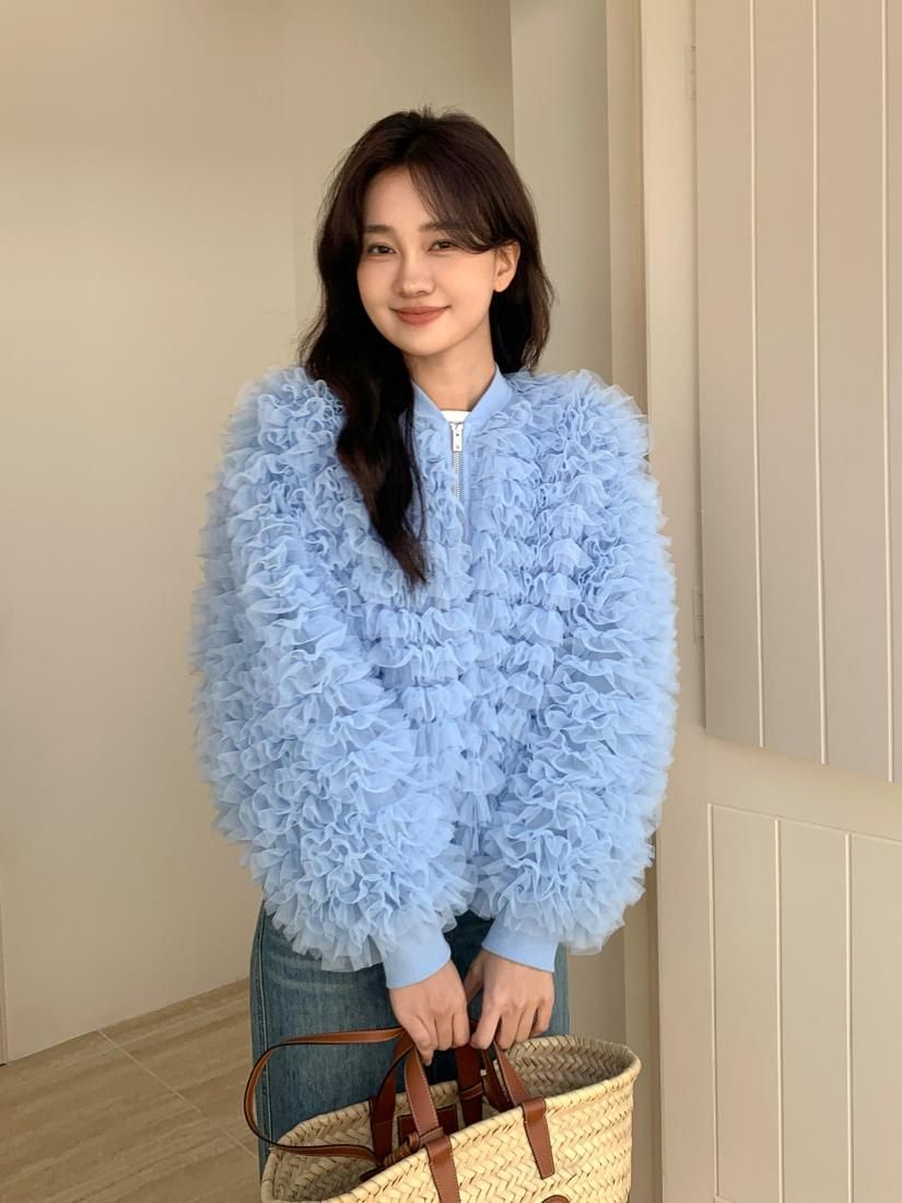 ADORABLE TULLE FRILL BLOUSON - BIRTHDAY BASH