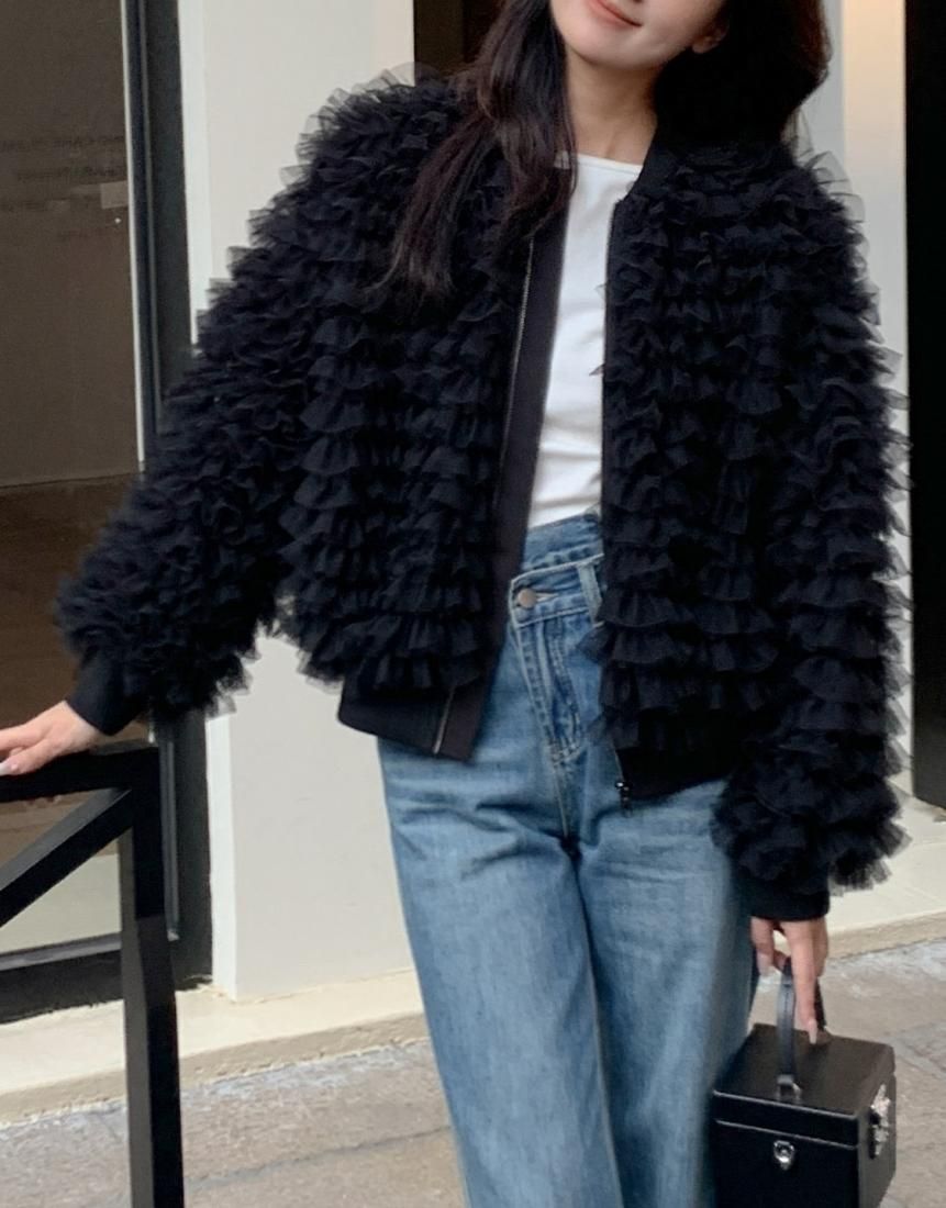 ADORABLE TULLE FRILL BLOUSON - BIRTHDAY BASH