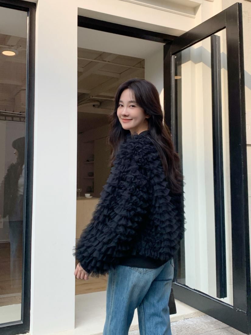 バースデーバッシュ　フリルロングジャケット BB FRILL JUMPER LONG - BIRTHDAY BASH