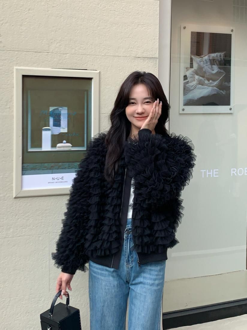 ADORABLE TULLE FRILL BLOUSON - BIRTHDAY BASH