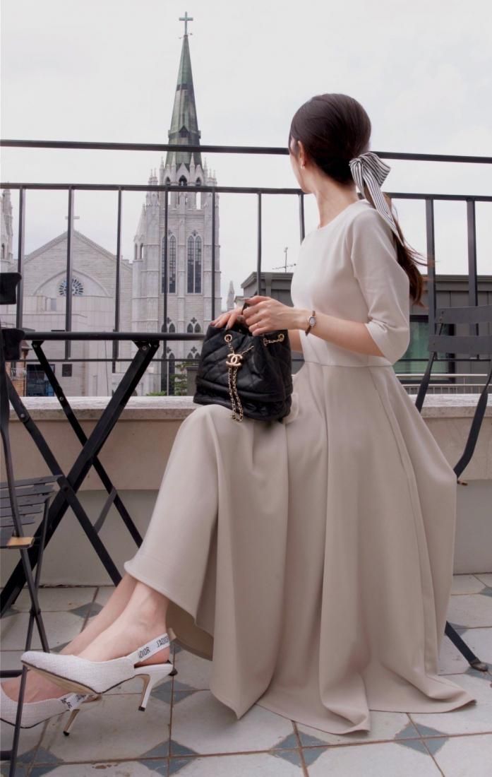 KR BACK ZIP A LINE DRESS - BIRTHDAY BASH