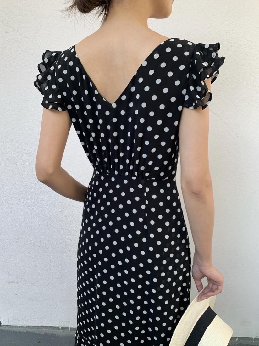 【新品タグ付】THE TOE HESIOD FRILL DRESS 新品タグ付】THE TOE HESIOD FRILL DRESS