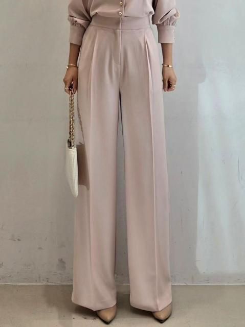 KR JESSICA TUCK WIDE PANTS