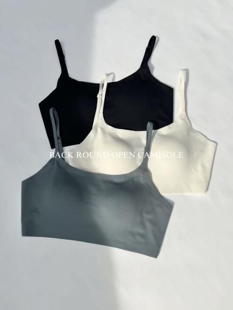 BACK ROUND OPEN CAMISOLE