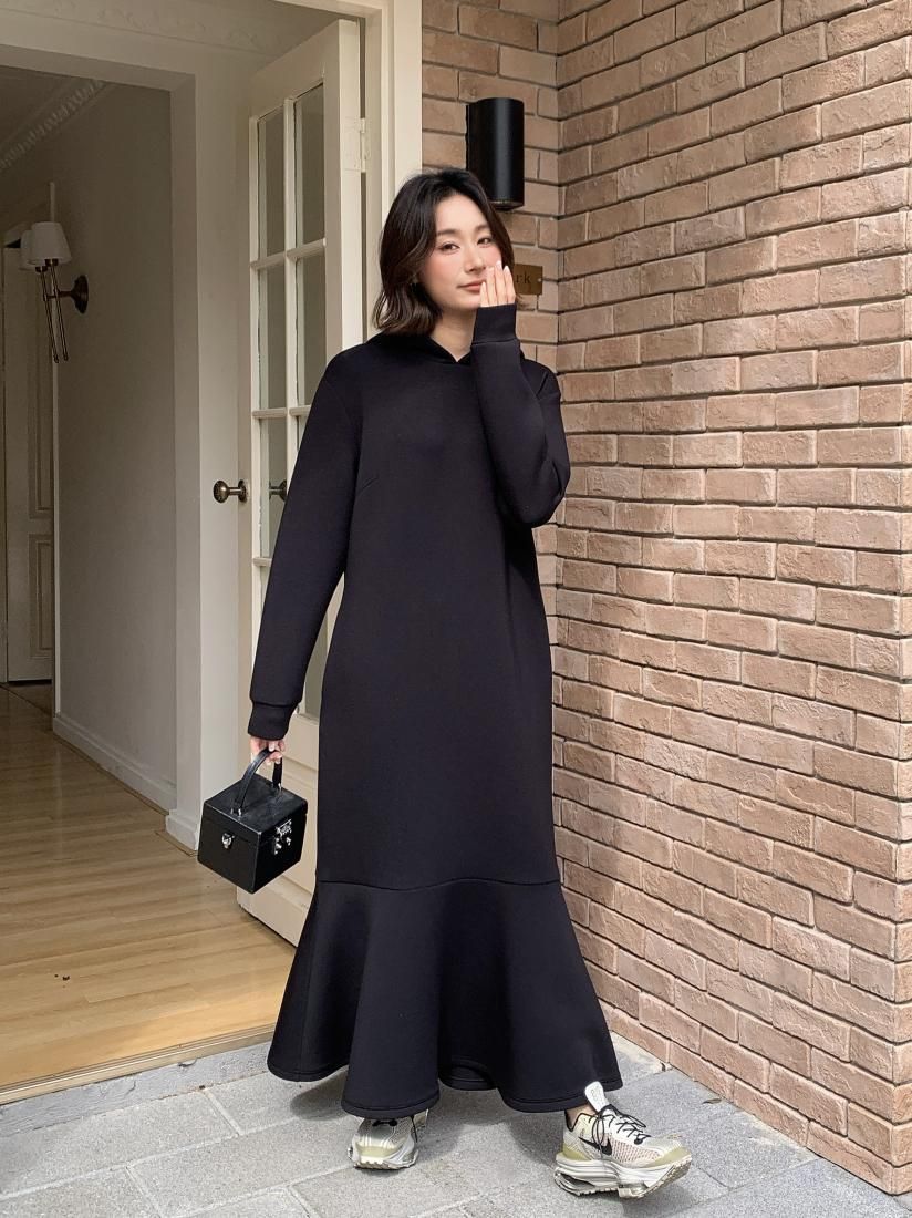 HOODIE LONG MERMAID DRESS - BIRTHDAY BASH
