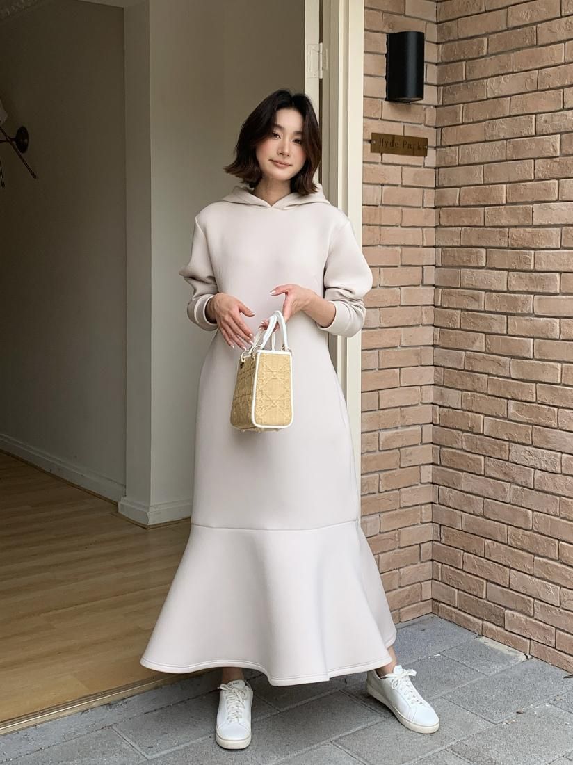 HOODIE LONG MERMAID DRESS - BIRTHDAY BASH