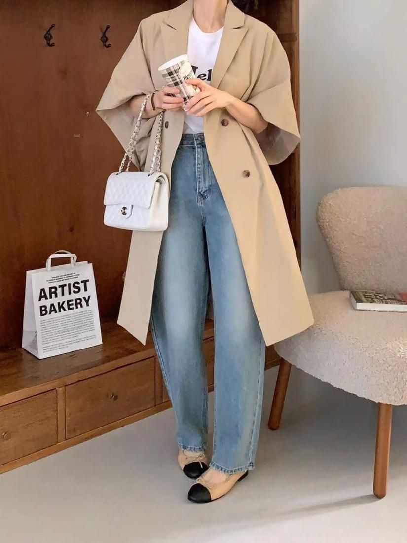 KR CAPE TRENCH COAT - BIRTHDAY BASH