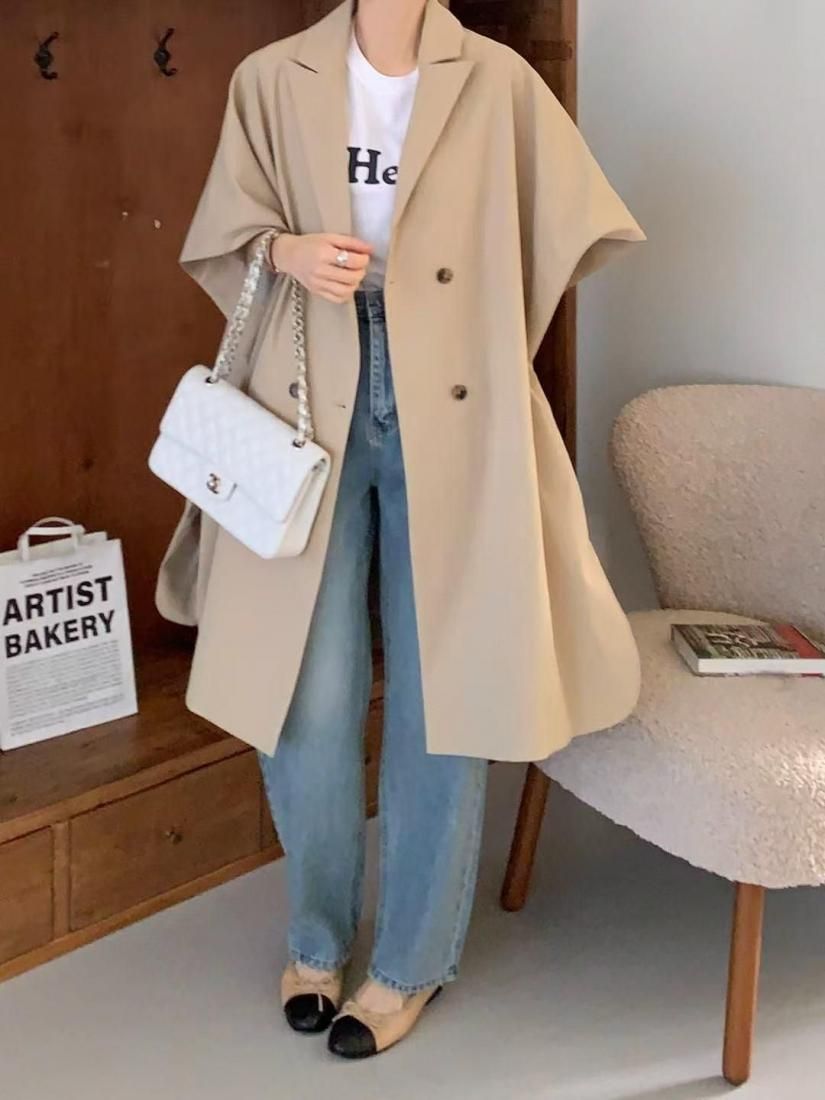 KR CAPE TRENCH COAT - BIRTHDAY BASH