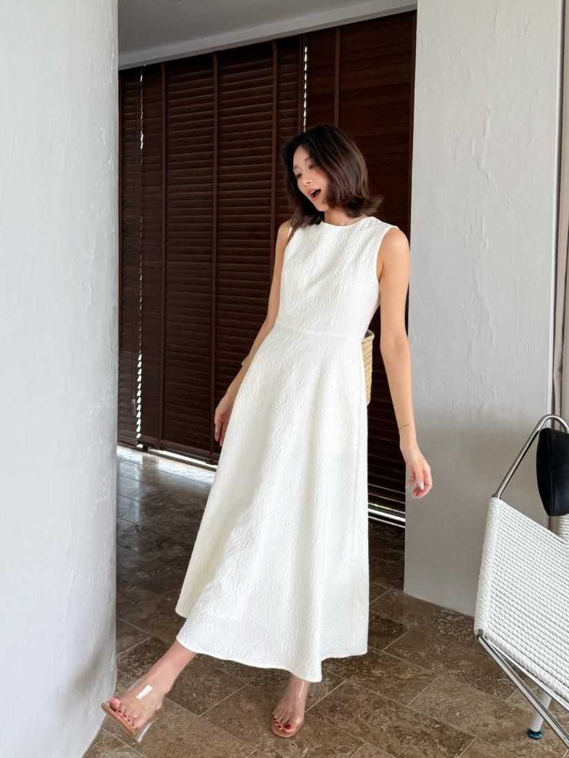 バースデーバッシュ　JACQUARD NS FLARE DRESS JACQUARD NS FLARE DRESS - BIRTHDAY BASH