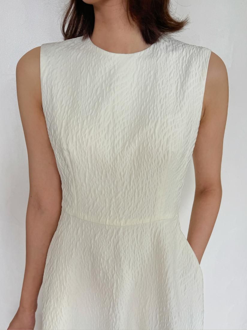 JACQUARD NS FLARE DRESS - BIRTHDAY BASH