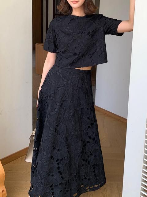 GINO LACE SETUP SKIRT