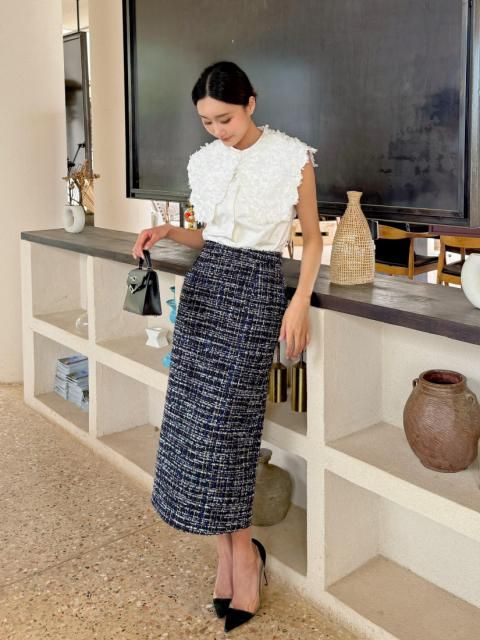 TWEED MIKA SKIRT