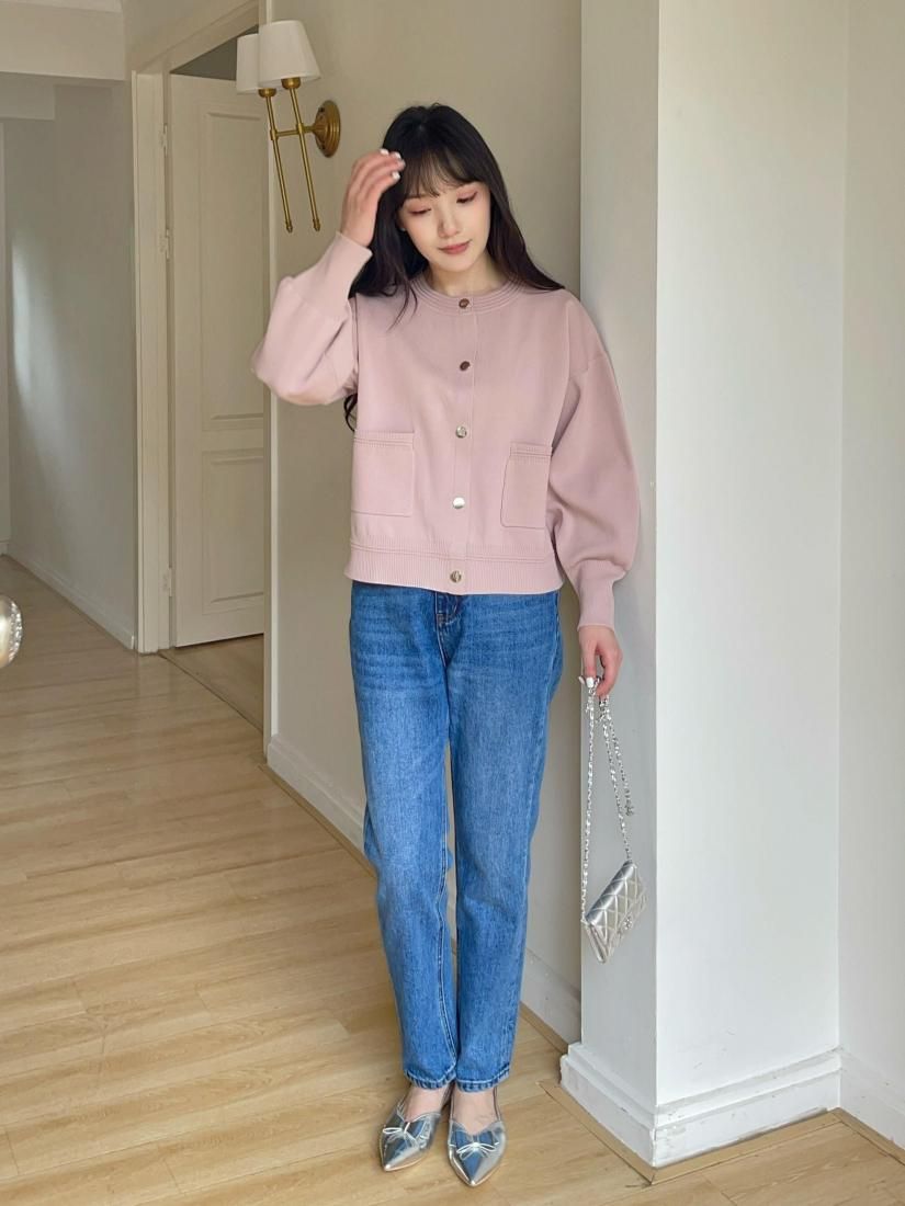 SNAP BUTTON SUMMER CARDIGAN - BIRTHDAY BASH