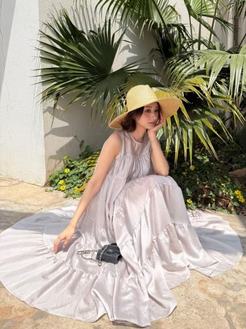 TENCEL NS TIERED DRESS
