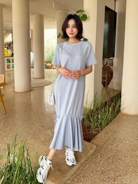 PEPLUM TSHIRT DRESS