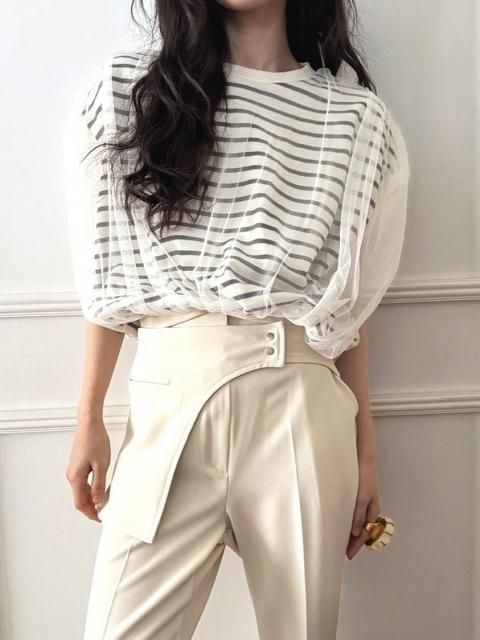 KR TULLE LAYERED TOPS