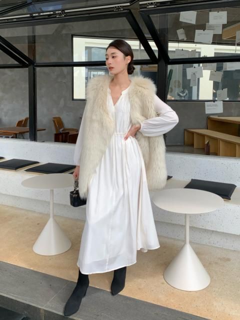 RX SKIPPER NECK MIDI DRESS