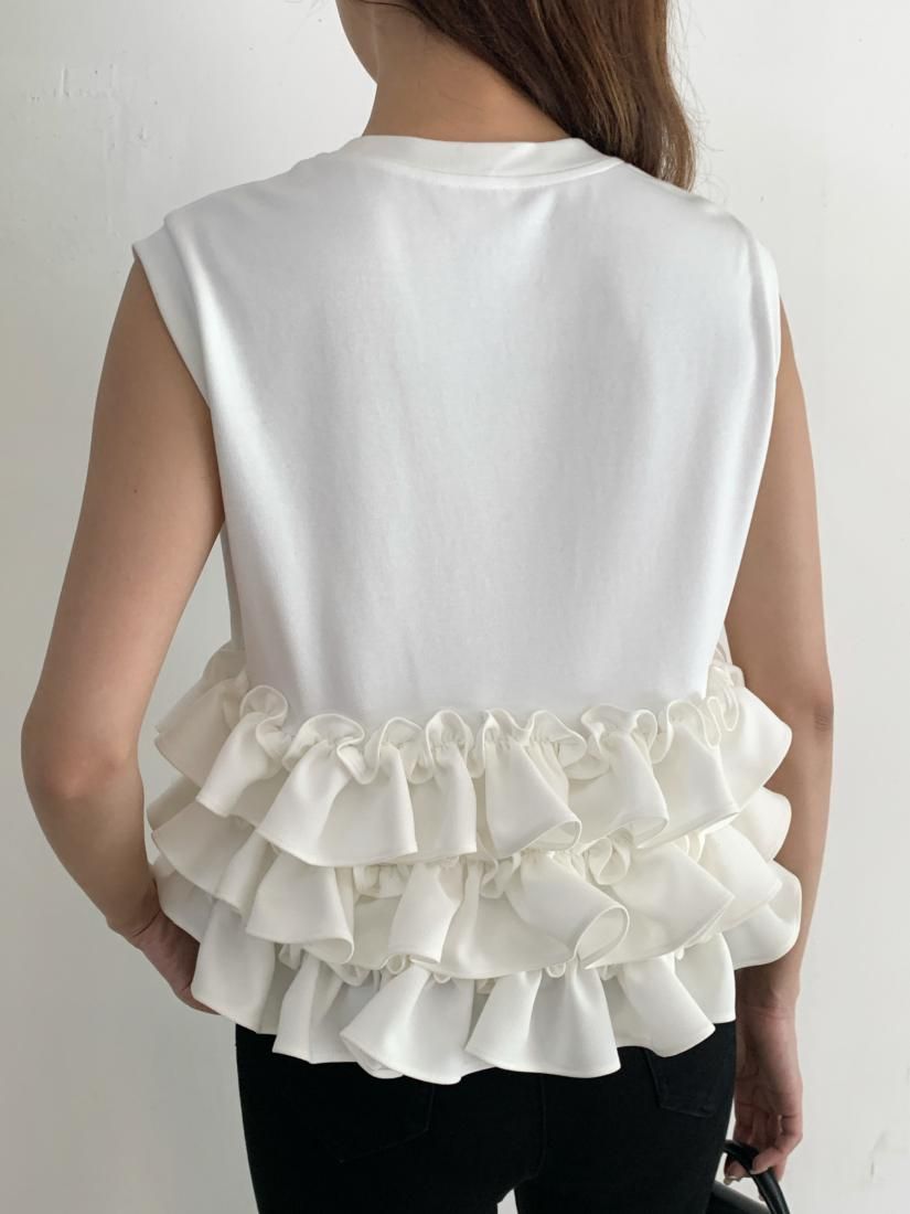 FRILL HEM NS TOPS - BIRTHDAY BASH