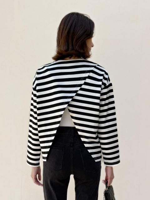 BACK CUT BORDER TOPS