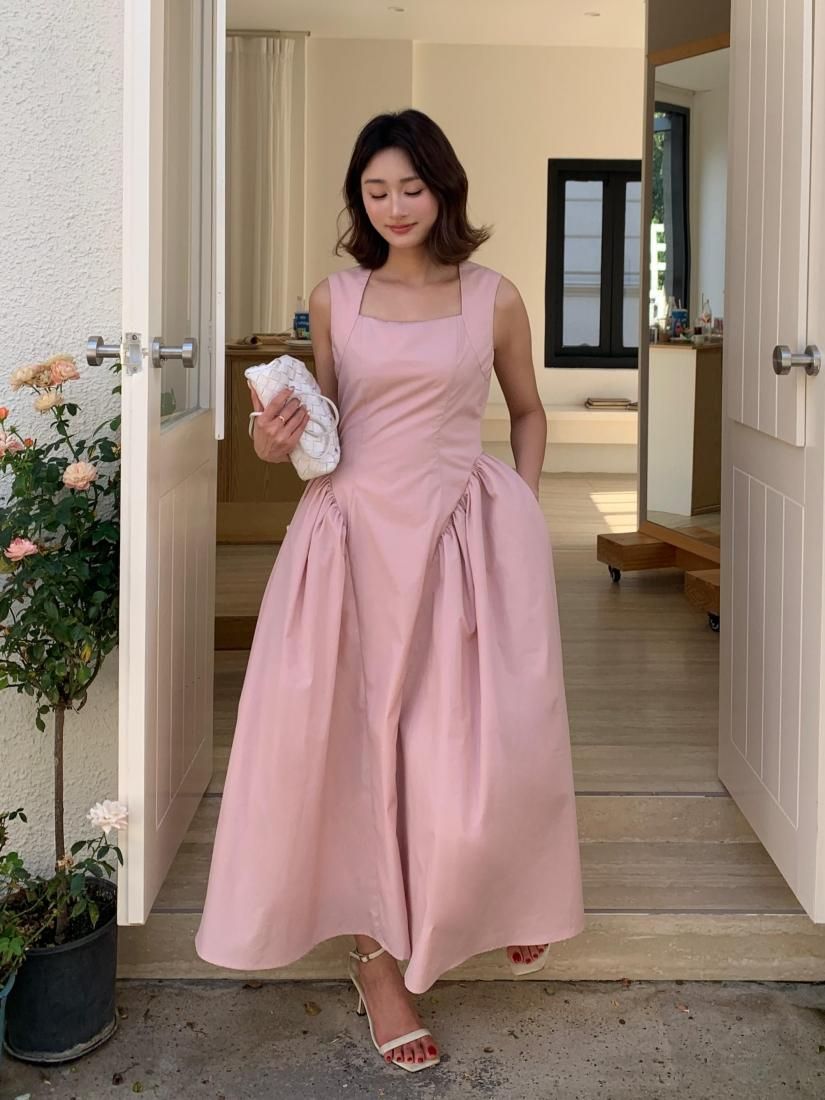 JASPER GATHER FLARE DRESS - BIRTHDAY BASH