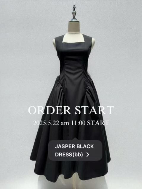 ڽPRICEJASPER BLACK DRESS2025.5/22 am11:00