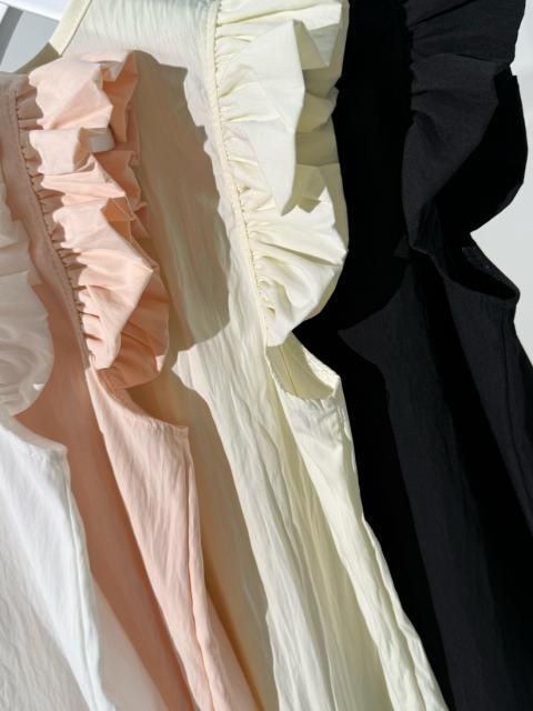 FRONT TUCK SD FRILL TOPS