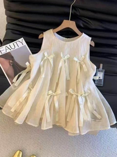 RIBBON FLARE TOPS