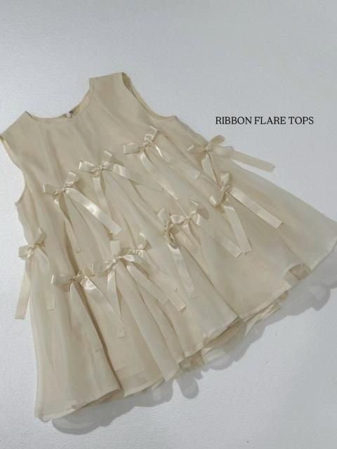 RIBBON FLARE TOPS