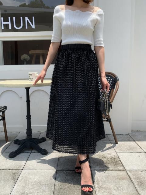 POPPY SEMI FLARE SKIRT