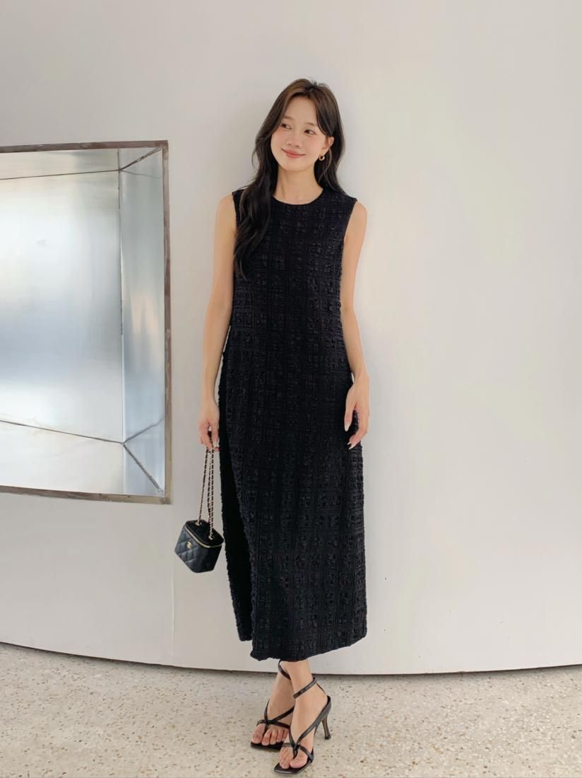 JACQUARD NS I LINE DRESS - BIRTHDAY BASH