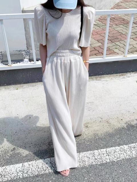 PUFF SLEEVE PLEATS SETUP