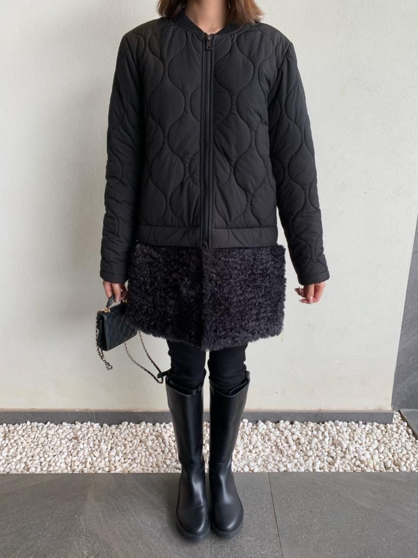ジャケット・アウター BIRTHDAYBASH L BUTTON BUTTERFLY BOA PRE ORDER】2WAY DOCKING BOA QUILTING JACKET - BIRTHDAY BASH