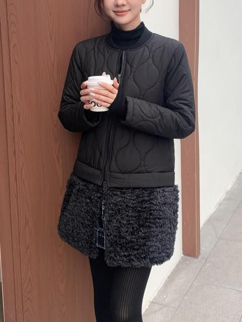 2WAY DOCKING BOA QUILTING JACKET