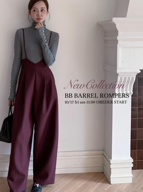 BB BARREL ROMPERS