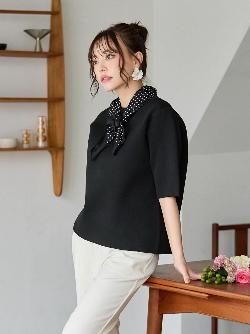 BAREN ネイビー ドットシフォン柄 スカーフハットとシュシュのセット 楽天市場】ドット ネイビー（マフラー・スカーフ｜バッグ・小物