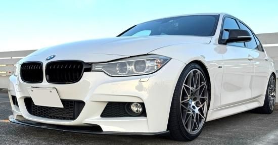 【BMW・F30/F31・3シリーズ】　3A20/3B20/3F30・Mスポーツ・2012/9～2015/12 用  エアロフロントカーボンリップスポイラー/セレブリップライナー - セレブリップライナー・フロントリップスポイラーStage21各種エアロパーツ販売