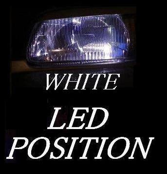 高輝度LEDポジションランプ 白/青/緑 ウェッジタイプ：T10 - セレブリップライナー・フロントリップスポイラーStage21各種エアロパーツ販売