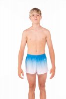 MENS OCEAN BLUE AND WHITE OMBRE SHORTS