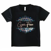 Gym Fine ドライTシャツ Design-2 ブルー
