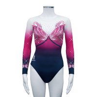 Amaryllis Long Sleeved Leotard | Pink<img class='new_mark_img2' src='https://img.shop-pro.jp/img/new/icons6.gif' style='border:none;display:inline;margin:0px;padding:0px;width:auto;' />